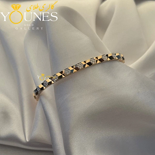 النگو طلای الیزا تراش دار